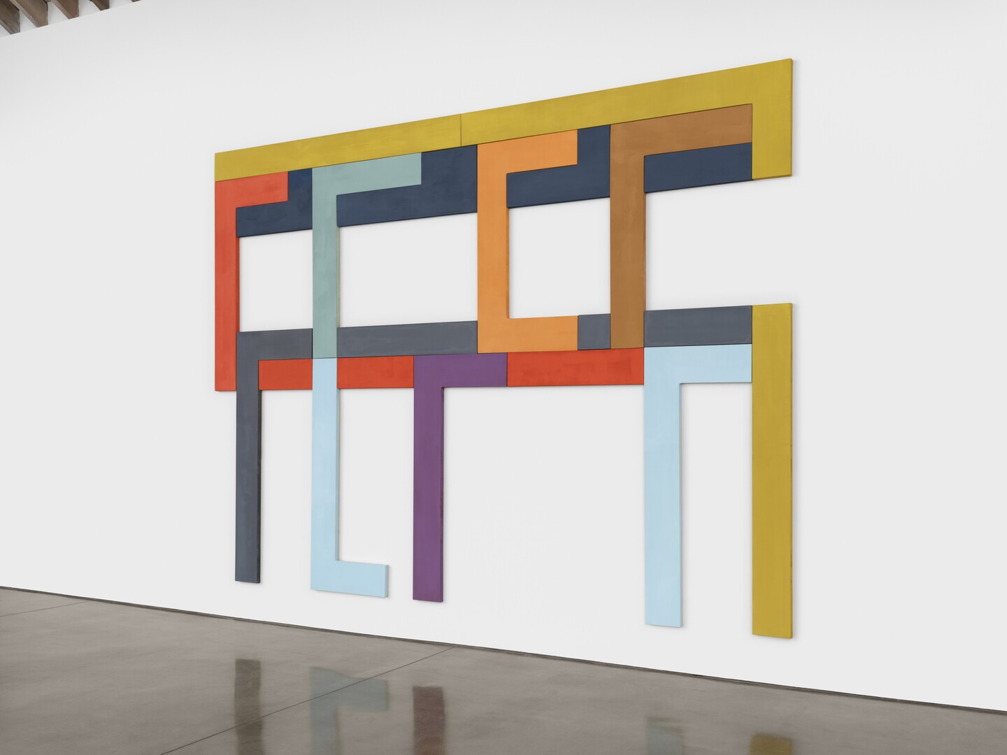 David Novros (*1941), Asturias 2, 2022, Collection of the artist, courtesy of Paula Cooper Gallery, New York © 2025 David Novros / VG Bild-Kunst, Bonn 2025. Courtesy Paula Cooper Gallery, New York, Foto: Steven Probert