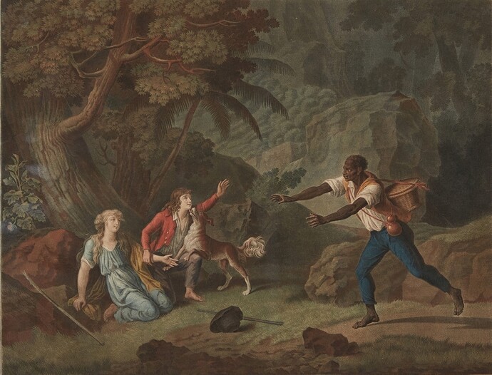 Fréderic Jean Schall. Die Geschichte von Paul und Virgine, 1795