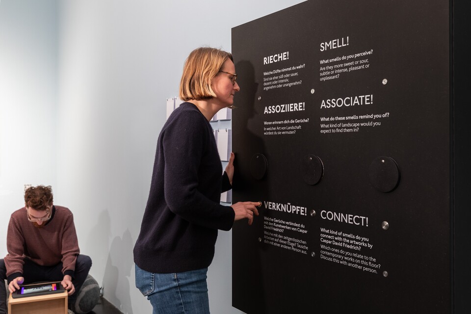 Hamburger Kunsthalle, Vermittlungsraum Kosmos Caspar, Foto: Fred Dott