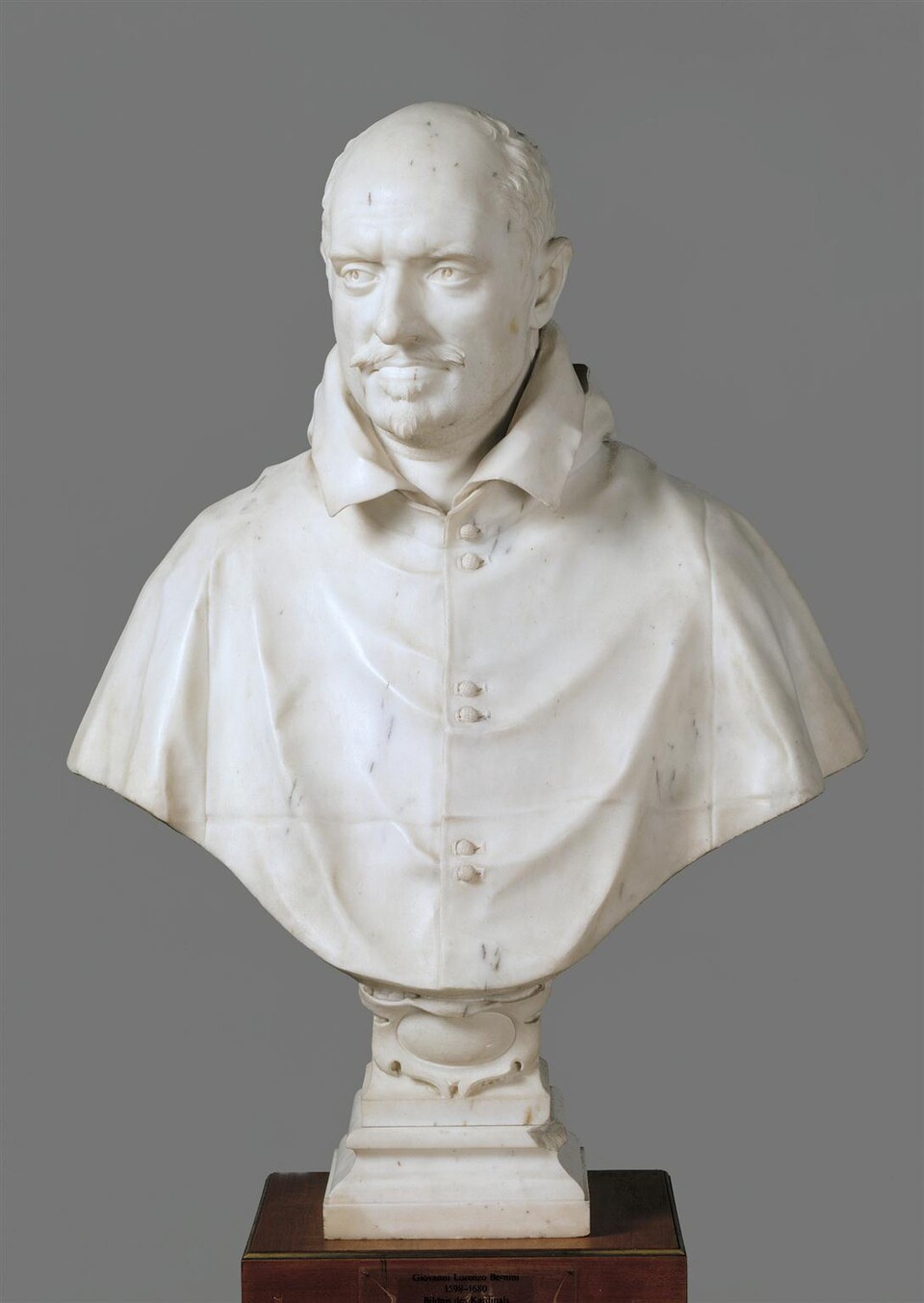 Giovanni Lorenzo Bernini (1598–1680), Kardinal Alessandro Peretti Montalto, 1622/23, Marmor 88 x 65 x 30 cm © Hamburger Kunsthalle / bpk Foto: Elke Walford