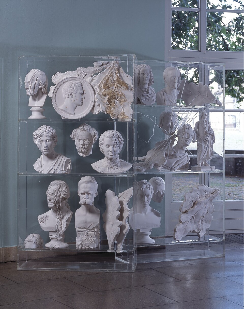 Olaf Metzel (*1952), Eichenlaubstudie, 1986, Hamburger Kunsthalle / bpk, © VG Bild-Kunst, Bonn 2025, Foto: Christoph Irrgang