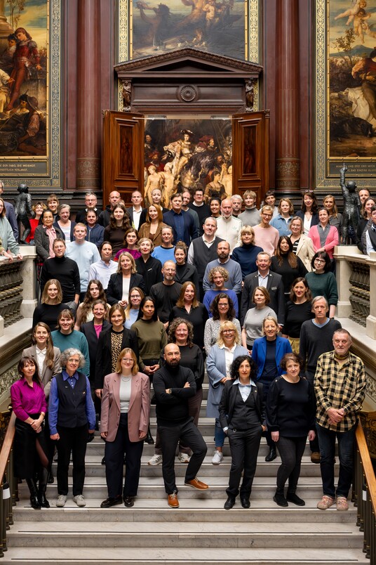 Das Team der Hamburger Kunsthalle 2025, Foto: Romanus Fuhrmann