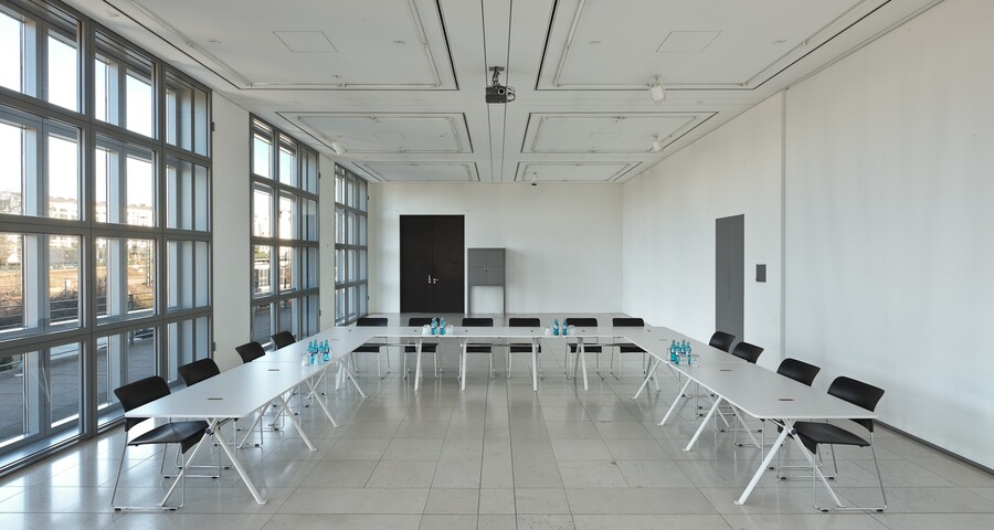 Veranstaltungsraum in der Galerie der Gegenwart, Hamburger Kunsthalle, Foto: Kay Riechers