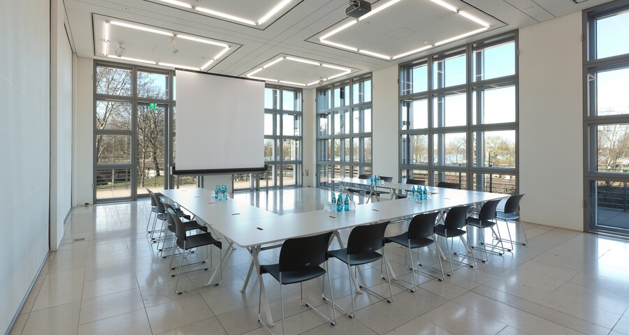 Veranstaltungsraum in der Galerie der Gegenwart, Hamburger Kunsthalle, Foto: Kay Riechers