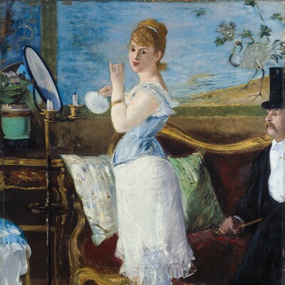 ÉDOUARD MANET, Nana, 1877, Öl auf Leinwand, 154 x 115 cm Inv. HK-2376