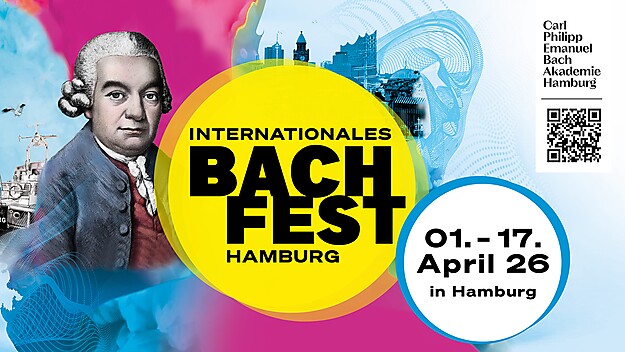 Poster des Internationalen Bach-Festes Hamburg 2026